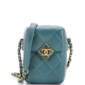 Chanel Diamond Lock Cc Phone Holder #234440C25B